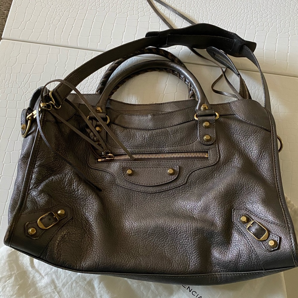 Balenciaga Classic City limited edition goatskin